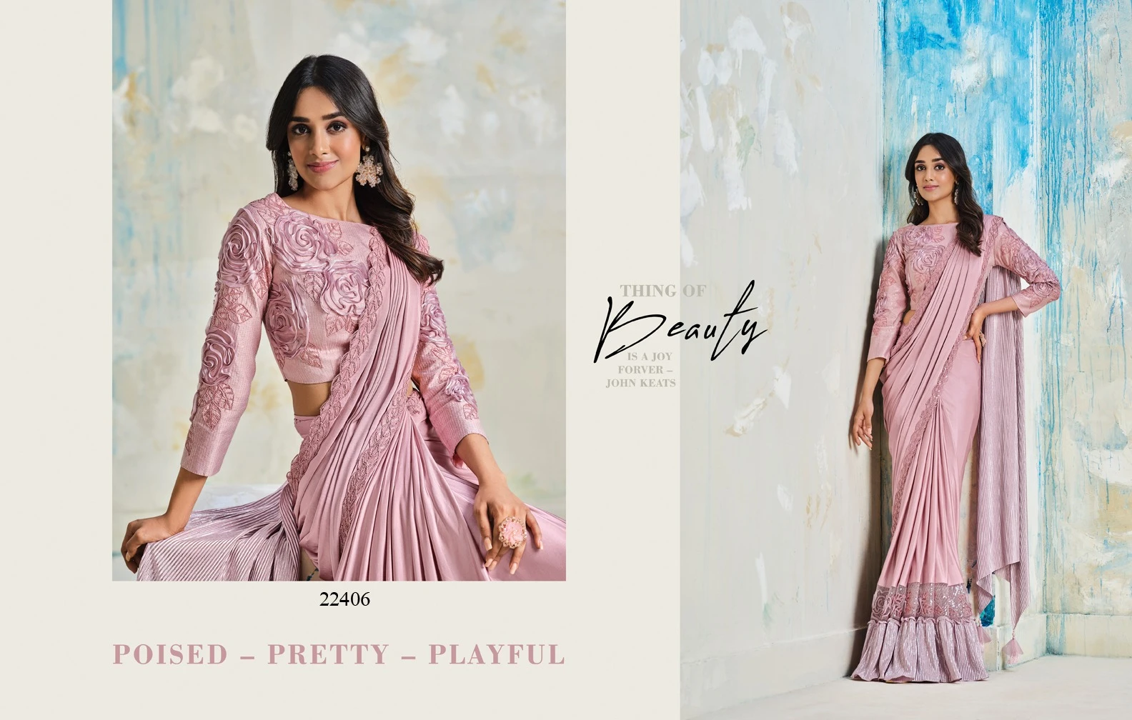 Mahotsav Taranaah Fancy Wholesale Designer Sarees Catalog — Wholesale Sarees, Mahotsav wholesale from Surat — view 5